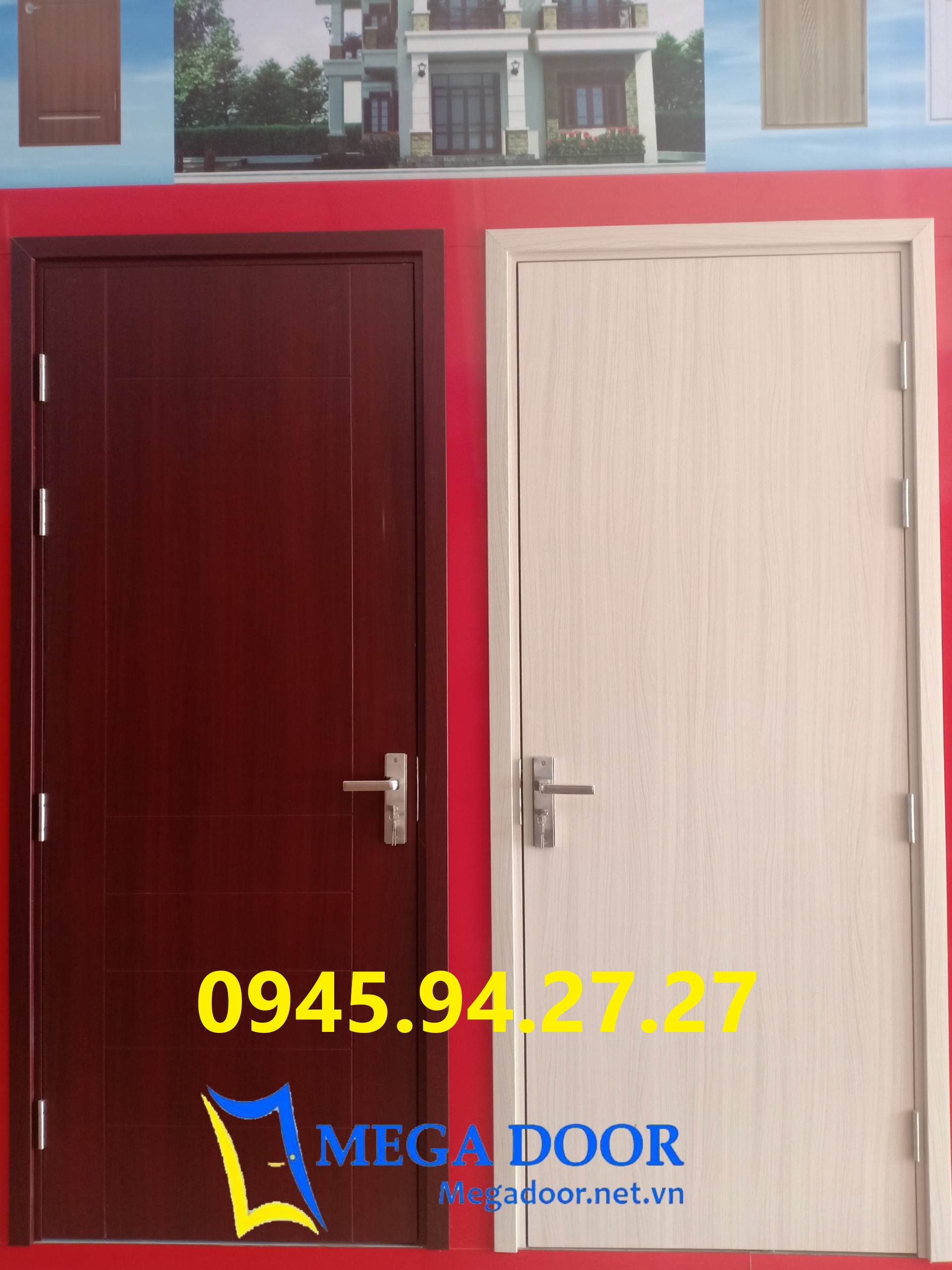 Cửa nhựa gỗ Sungyu