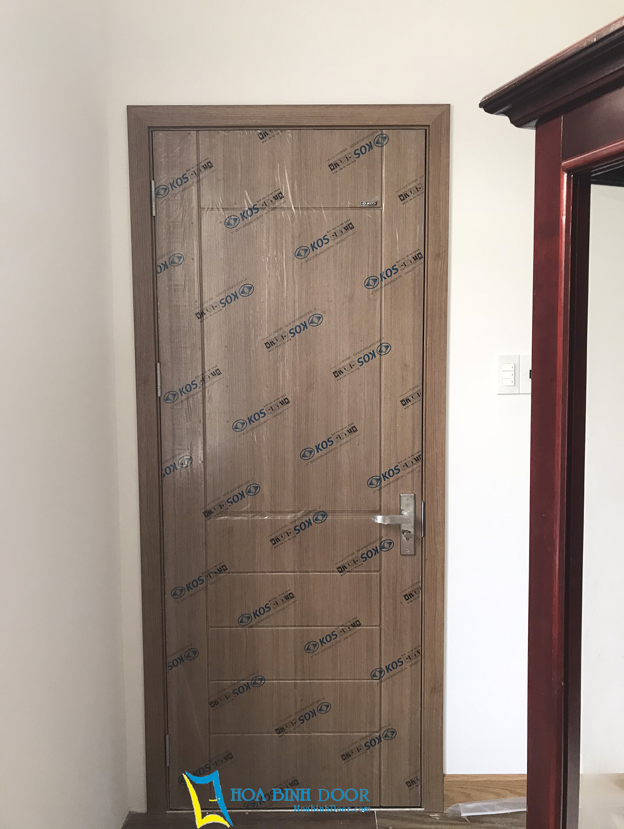 cửa nhựa giả gỗ phòng ngủ abs hàn quốc