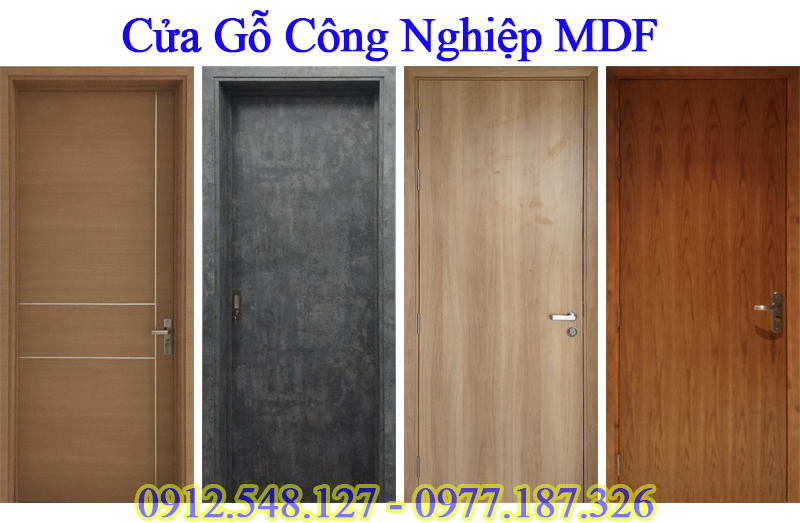 cửa gỗ mdf tại Tân Phú
