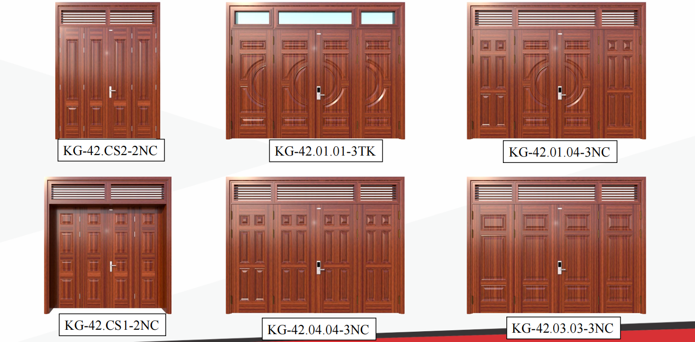 Giá Cửa Thép Vân Gỗ 2025 Tại Bạc Liêu – Cao Cấp, Bền Bỉ