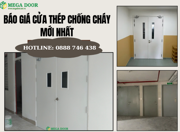 Cửa Thép Chống Cháy Giá Mới Nhất 2025 – An Toàn & Tiết Kiệm